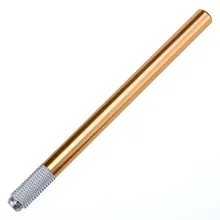 Tattoo Grip Pro Manual Stainless Steel Tattoo Machine Permanent Eyebrow Makeup Pen G61104