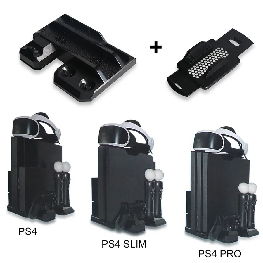 ДОБЕ PS4/PRO/SLIM VR стенд вертикальной многофункциональный контроллер Подставка для