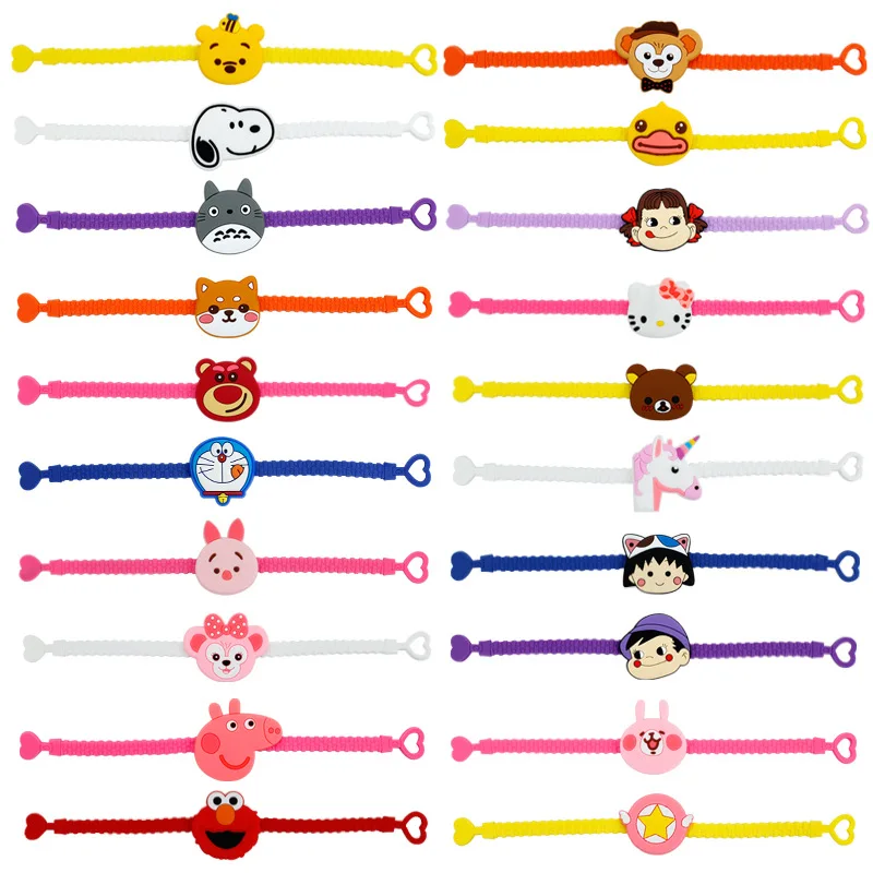

5pcs/set Fashion Children Lovely Animal Unicorn Bracelet Wristband Kids Mix Styles Charm Birthday Party Gift Bracelets cpdb70b31
