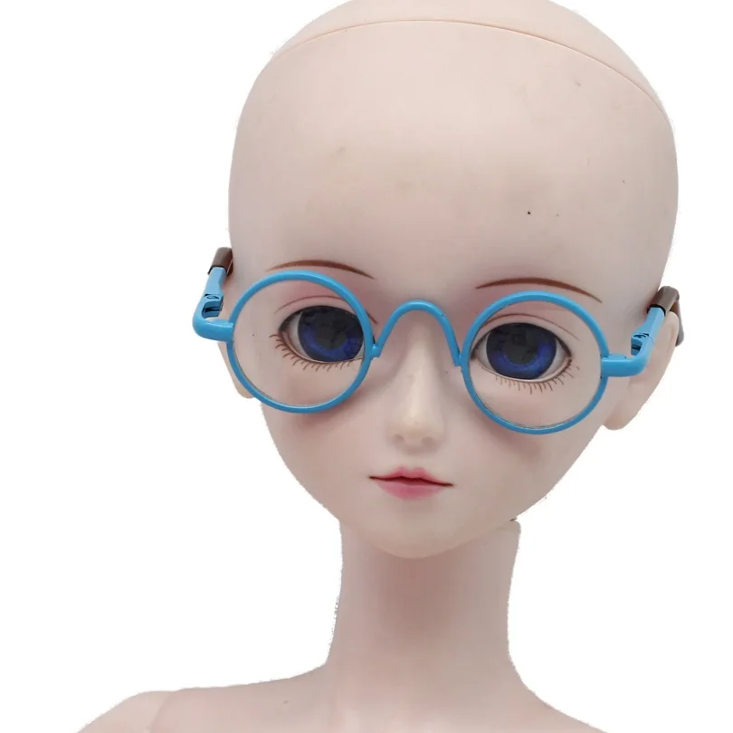 BJD 6,5 см круглые очки 1/3 60 см BJD MSD куклы Солнцезащитные очки