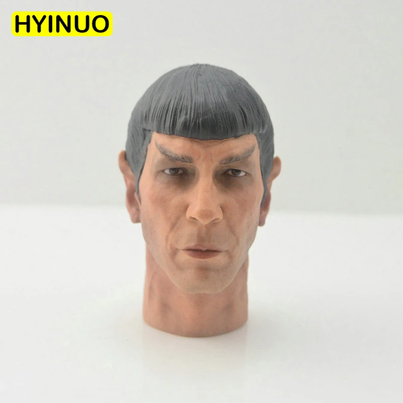 

1/6 Scale Star Trek Spock Captain James T. Kirk Older Version Modeling Head Sculpt Headplay For 12" Man Action Figure