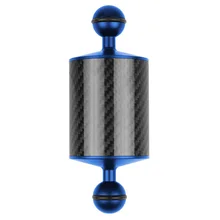 Carbon Fiber Float Buoyancy Aquatic Arm Dual Ball Floating Arm Diving Camera Underwater Diving Tray For Gopro/Smartphones Carbon Fiber Float Buoyancy Aquatic Arm Dual Ball Floating Arm Diving Camera Underwater Diving Tray For Gopro/Smartphones