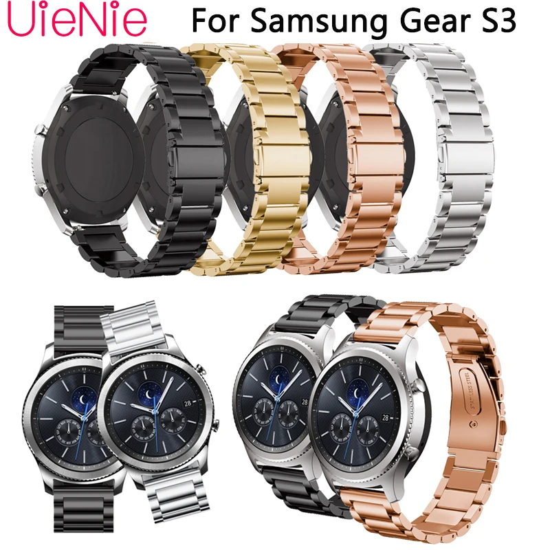 

Stainless Steeel Watchband Wrist Smart Watch Band Link Strap Bracelet Links Watchband For Watch Accessories For Samsung gear S3