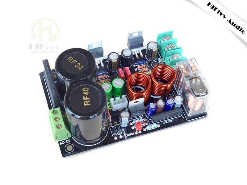 Hifivv аудио hi fi усилитель CG версия LM1875 Плата усилителя 2 0 канала стерео мощности DIY