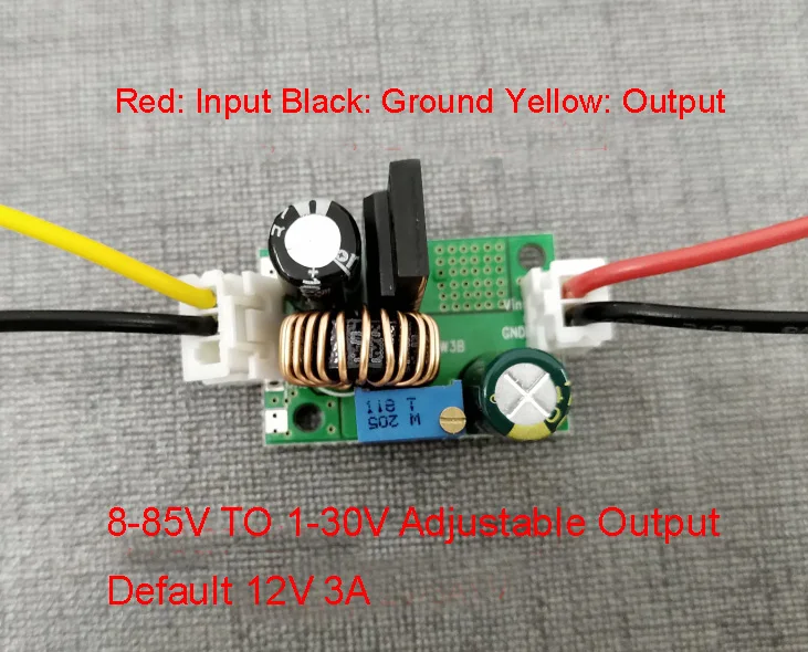 DC-DC понижающий преобразователь 8 V-120 96В 84 V 72 V 60 V 48 V 36 v понижающий до 5 v 9 v 12 V 15 V 19 v 24 V Напряжение регулируется USB Питание