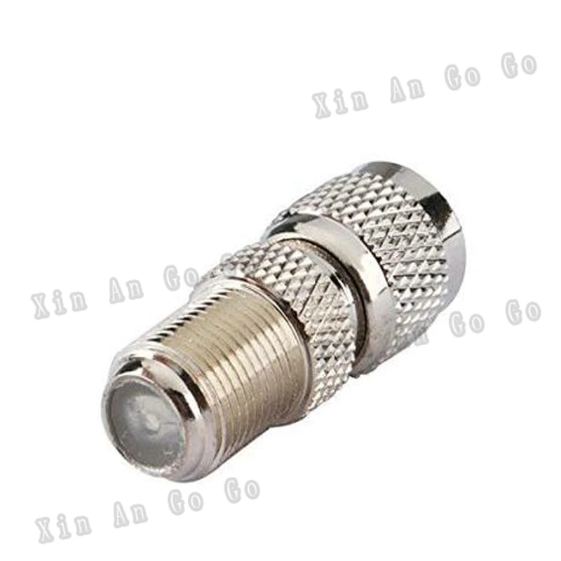 

5PCS RF connector mini UHF male to F female adapter free shipping
