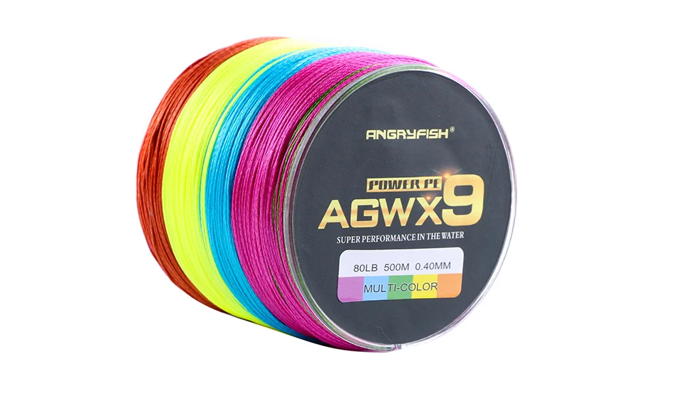 Angryfish 9 fios tece trançado 500 m