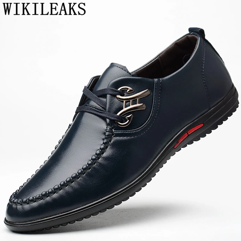 Мужская повседневная обувь Горячая Распродажа дизайнерская обувь для мужчин Высокое качество комфорта мужская кожаная обувь бренд zapatillas hombre erkek ayakkabi bona