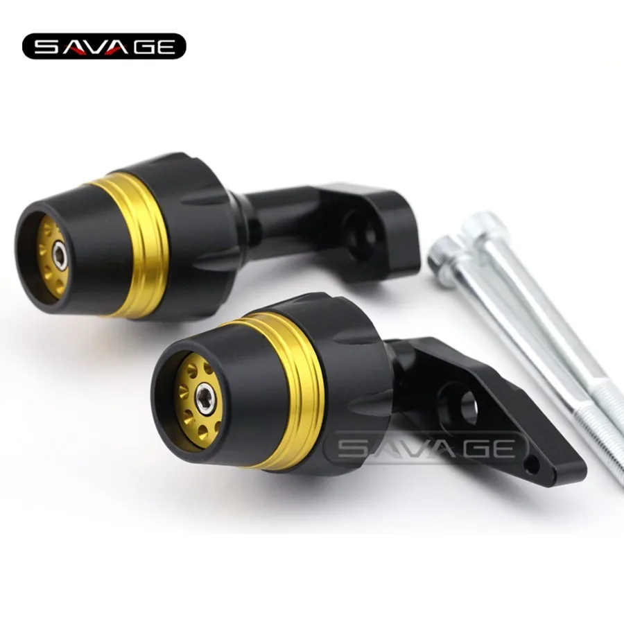 Для KAWASAKI ER6N ER-6N 2012- 13 14 золото аксессуары для мотоциклетной рамы Ползунки Крушение протектор бобин защита от падения