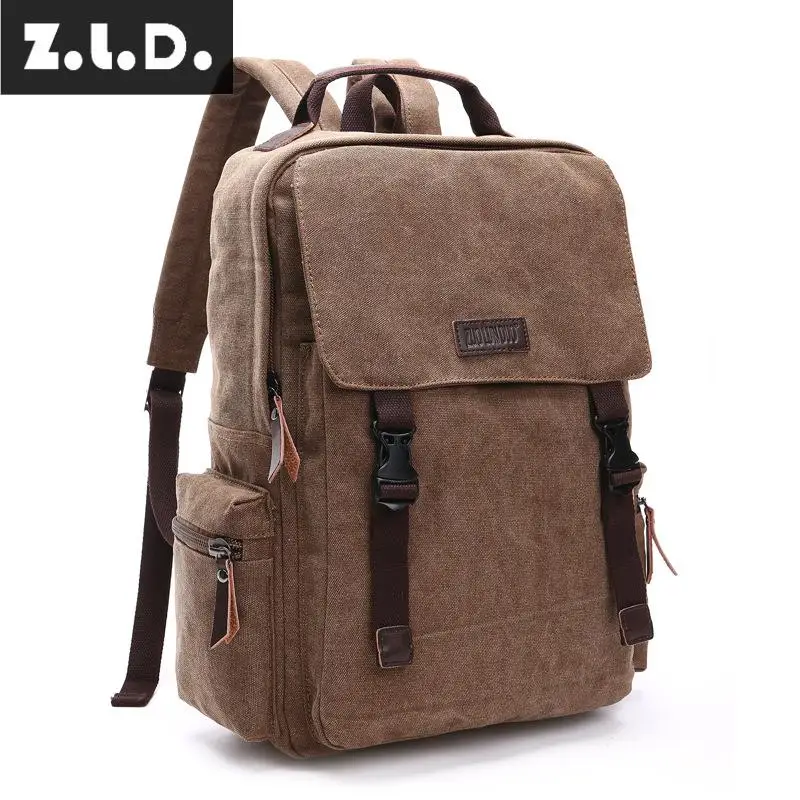Z.L.D. Новинка 2019 Мужская Холщовая Сумка для ноутбука wo мужские сумки на плечо