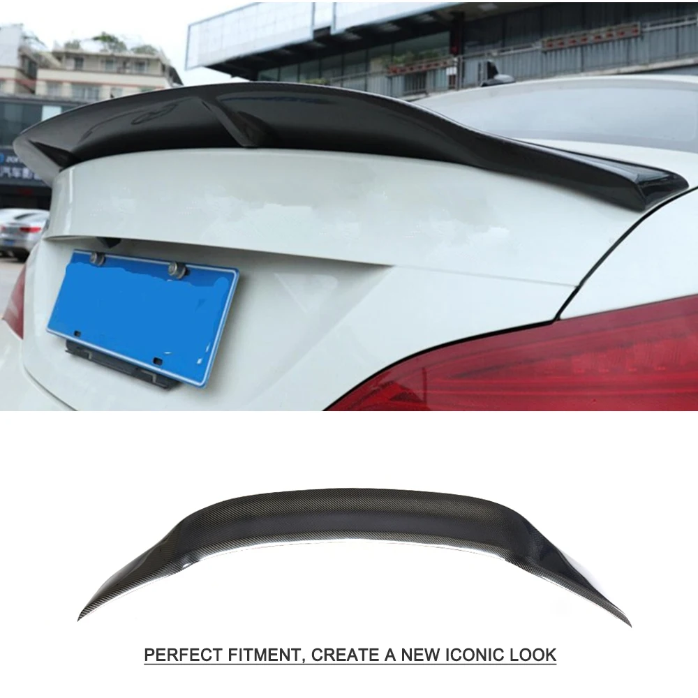 Спойлер на багажник из углеродного волокна для Mercedes Benz CLA Class W117 CLA180 200 250 CLA45 AMG 2013
