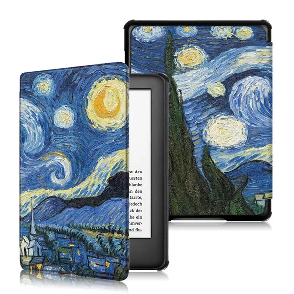 6 PU Стенд чехол для Amazon Kindle Kindle 11 поколения+ 2 шт протектор экрана - Цвет: 6