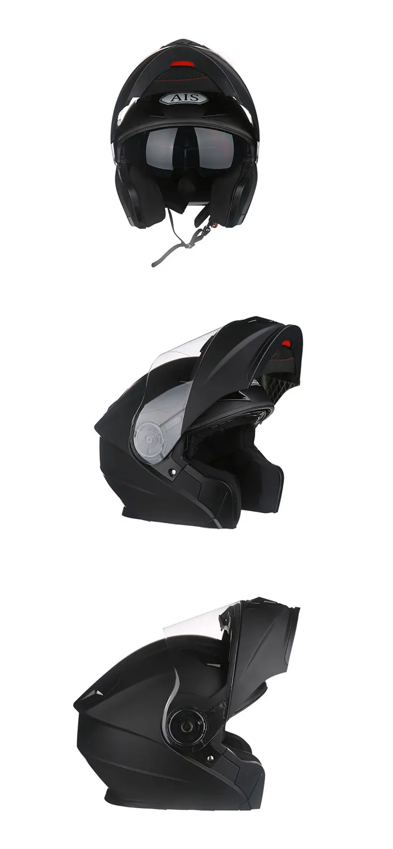 Двойной объектив мотоциклетный шлем флип-ап шлем с аэродинамическим дизайном для мужчин и женщин Rider DOT утвержден