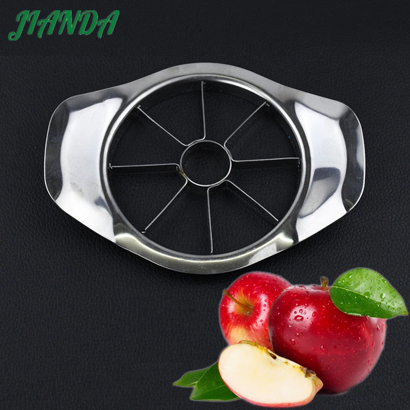 JIANDA Apple Cutter Steel Slicer Fruit Pear Peeler Divider Corer Dicing