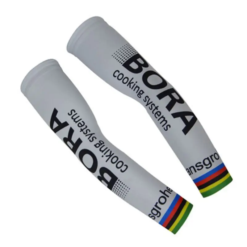 

TEAM bora pro cycling armsleeves breathable mens Sunscreen bicycle armwarmer bike cuff MTB Ropa Ciclismo arm cover