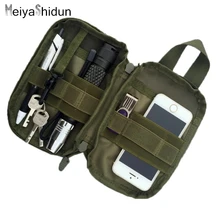 MeiyaShidun outdo Travel Pocket Organizer EDC MOLLE Military Waist Packs tactics Phone Pouch Bag Cordura Nylon Fanny Coin Purses
