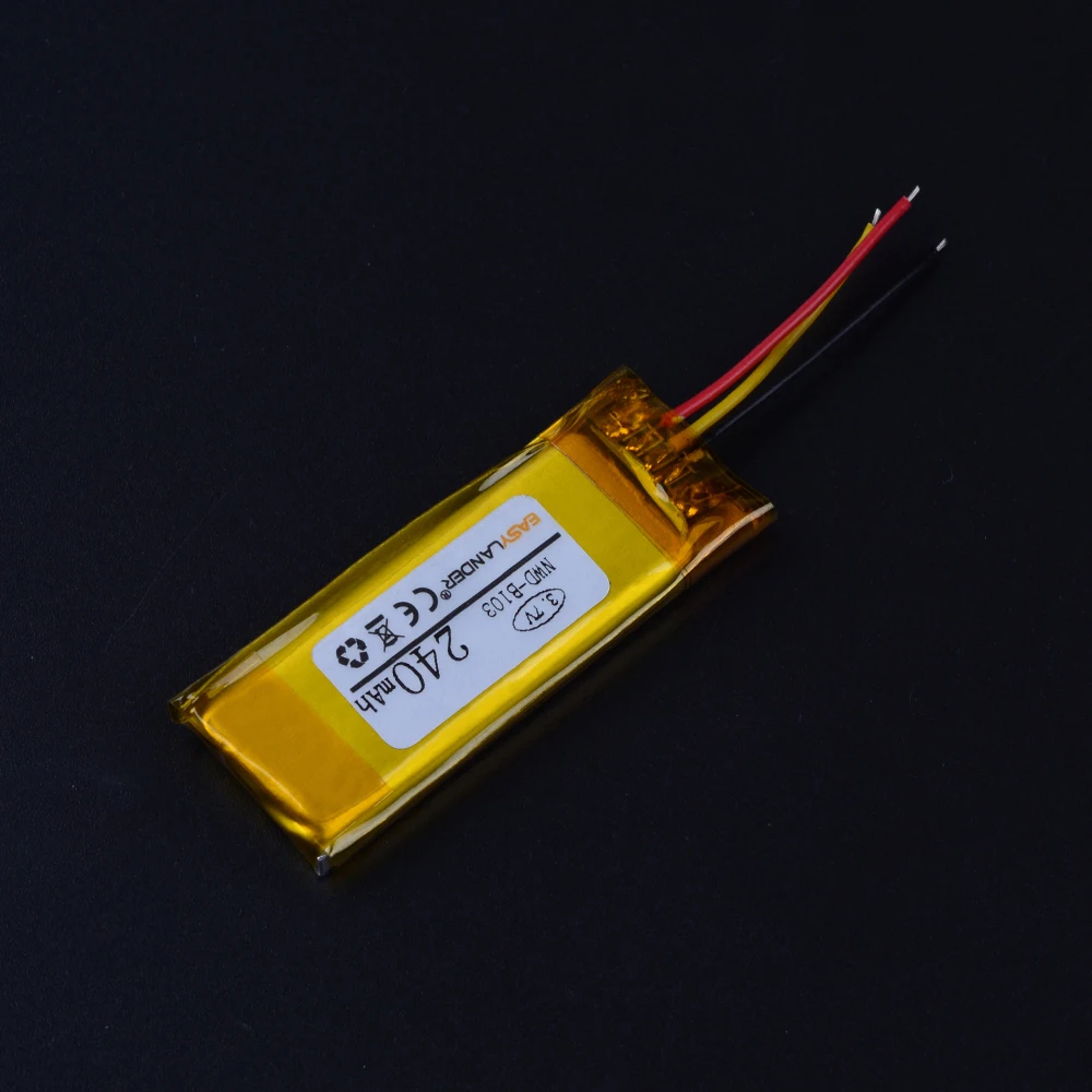 Bateria de Polímero de Lítio-íon de 3.7 v 240mah para Sony Nwd-b103f - Image 3