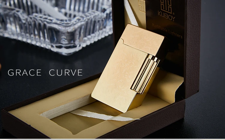 

Ping Sound Cigarette Lighter For Smoking Butane Inflatable Flint Fire Classic Style Grinding Wheels Gift For Friend