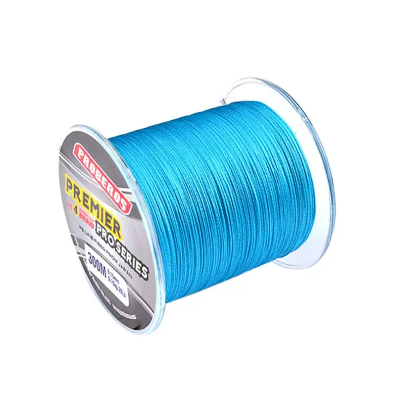 300M PE Multifilament Braided Fishing Line Super Strong Fishing Line Rope 4 Strands Carp Fishing Rope Cord 6LB- 80LB Newest