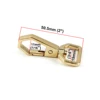 1x 19mm Metal Polygonal Swivel Trigger Snap Hook Spring Gate Clasps Leather Belt Pet Leash Bag Strap Webbing Keychain Hooks ► Photo 2/6