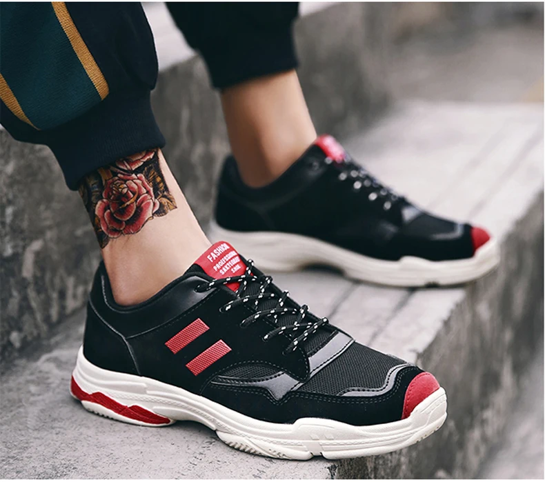Mens Casual Shoes Brand Men Shoes Men Sneakers Flat Platform Trainers Sneaker Winter Chunky Sneakers Mens Luxury Brand Shoe New (13)