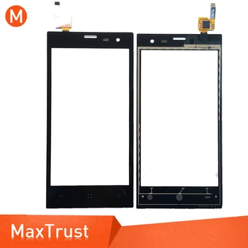 

10PCS/Lot Top Quality 4.5" For M4 4045 SS4045 S4045 Touch Screen Digitizer Front Glass Panel Sensor Black Color