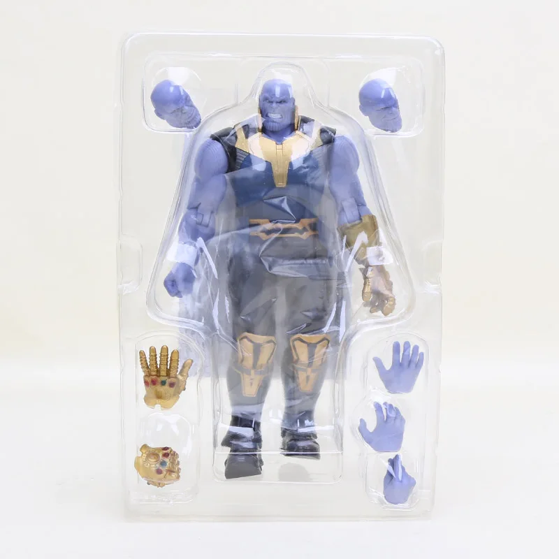 without box thanos 18 см игрушки Marvel танос ПВХ фигурка Мстители 3 Бесконечная война фигурка Коллекционная модель куклы игрушка подвижная фигурка - Цвет: without box thanos