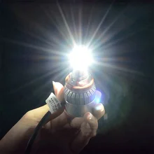 Супер яркий светодиодный Фары для автомобиля H1 LED H3 H11 9005 9006 72 Вт 7200lm авто спереди лампы автомобилей фары 6000 К фары автомобиля Освещение