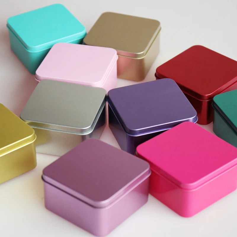 

wedding box candy Chocolate Gifts More Color Tin Favor Boxes