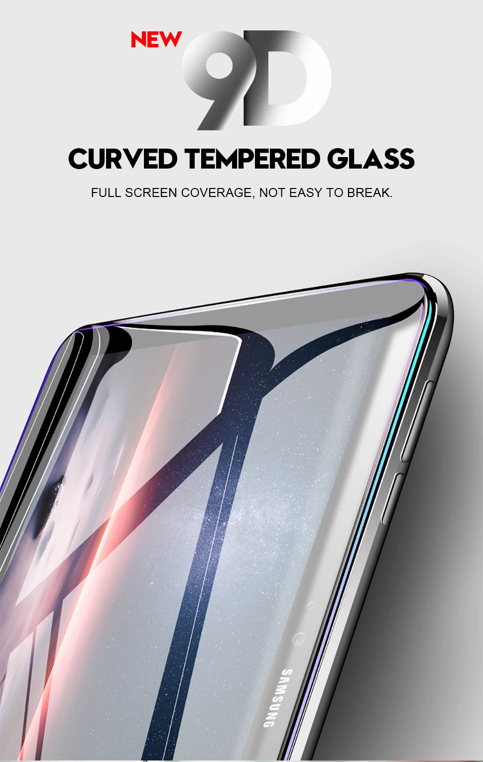 Screen Protector For Samsung Galaxy Tab A 10.1 2019 10.5 2018 9D Full Coverage Tempered Glass Flim For Galaxy Tab S5e S4 S3 S2 (13)