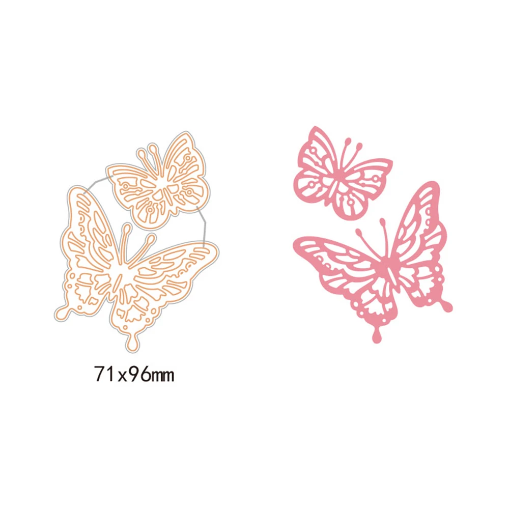 71x96mm Butterfly DIY Metal Cutting Dies Stencil Scrapbooking Album Embossing Paper Cards | Дом и сад