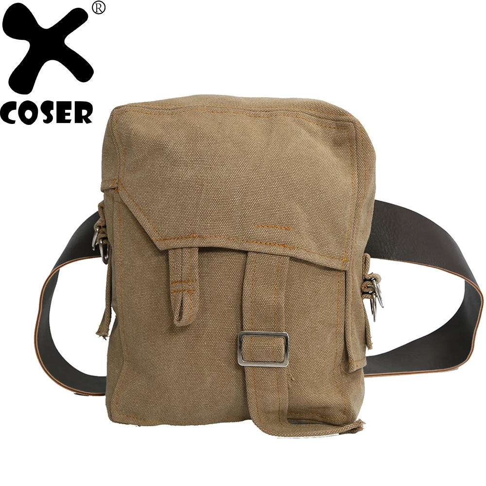 

XCOSER Star Wars The Force Awakens Rey Bag Adult Shoulderbag Cosplay Costume Prop 2019 Brand New Fashion Canvas Bag With PU Belt