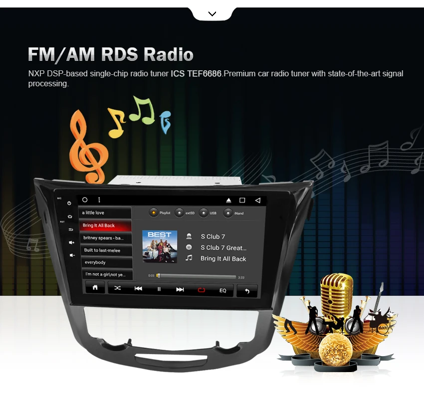 Top Octa Core Android 7.1 Car Radio GPS Navigation Multimedia Player Stereo For Nissan Qashqai X-Trail 2014+ 2017 Auto Audio 5 Top Octa Core Android 7.1 Car Radio GPS Navigation Multimedia Player Stereo For Nissan Qashqai X-Trail 2014+ 2017 Auto Audio 5