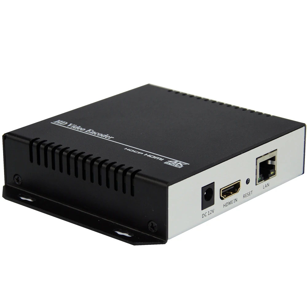 IP энкодер H.264 4K HDMI для потоковой передачи видео IPTV и потоковая трансляция в прямом
