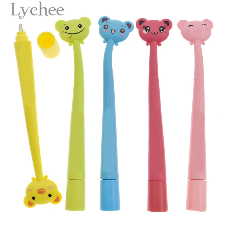 

Lychee 1PC Random Embroidery Diamond Mosaic DIY Cartoon Animal Diamond Painting Pencil Pen Rhinestone Point Tools