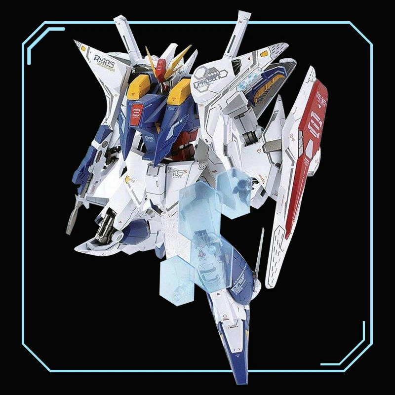 DRAGON_MOMOKO модель 1/144 HG мигающий Hasawi RX 105 Коши экшн фигурка Gundam декоративные детские