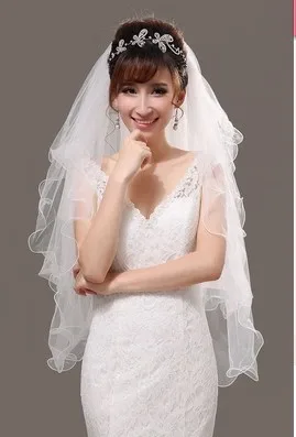 Free Shipping ! Hot Sale White Multi- Layer Bridal...