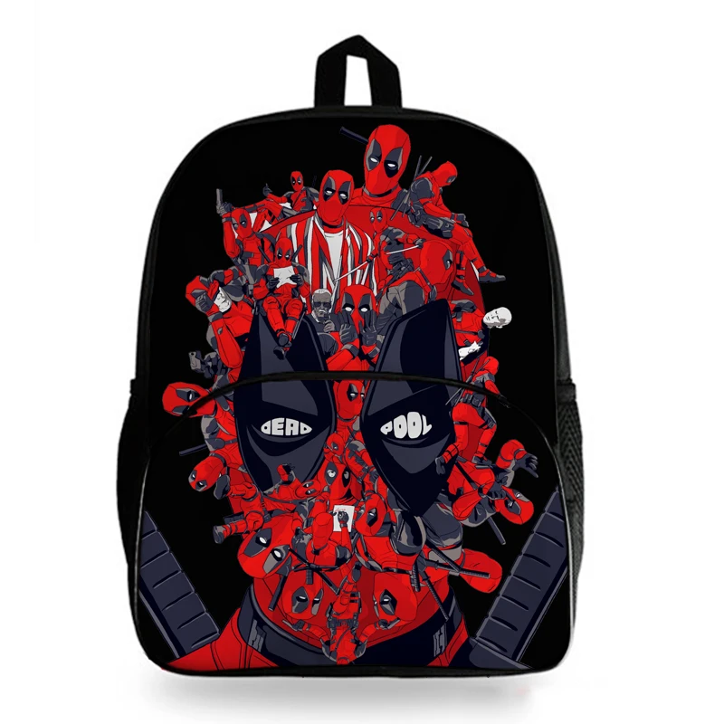 

Superhero Deadpool Backpack for Teenager Boys Children School Bags Student Daypack Kids School Backpack Men Bagpack Bag