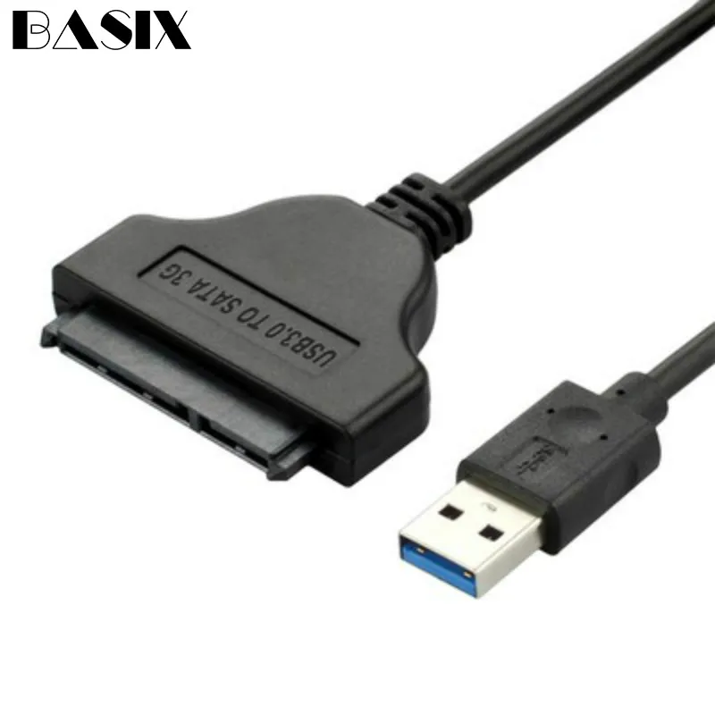 

basix USB 3.0 to SATA Cable Adapter Converter for 2.5' '3.5'' HDD hard disk drive Laptop Hard Drive SSD BLU-RAY DVD/CD-ROM