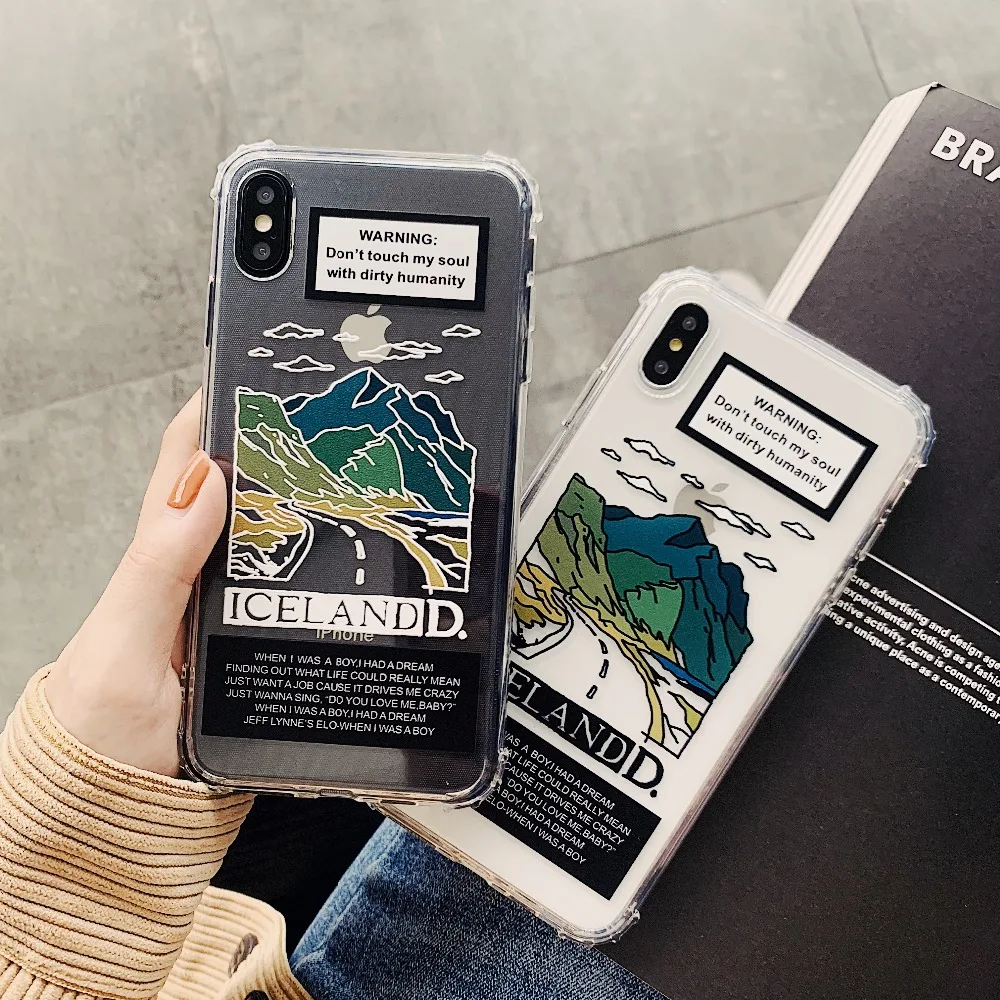 Противоударный прозрачный чехол из ТПУ для iPhone 11 Pro Max XR XS X 8 7 6s 6 Plus|Бамперы| |