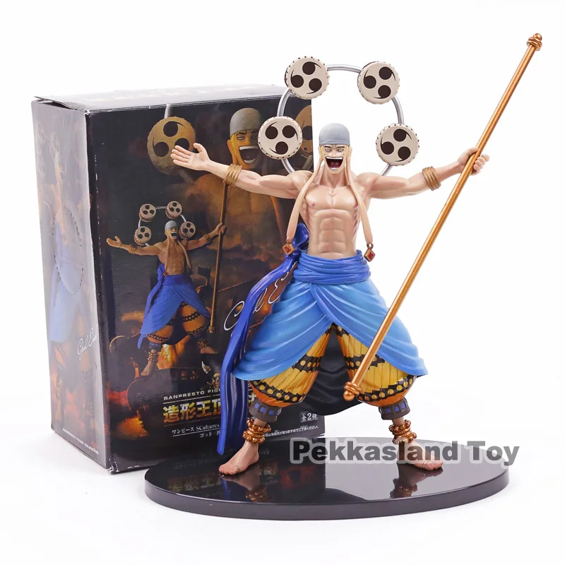 Anime One Piece Colosseum Vol.6 God Enel PVC Action Figure Collectible Model Toy