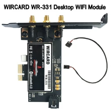 WIRCARD WR-331 BCM94331 двухдиапазонный wifi модуль PCI-EX1 wifi карта для рабочего стола 450 Мбит/с для hackintosh