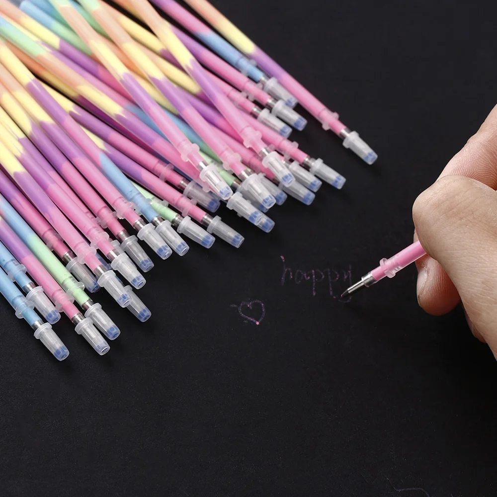 10 шт. разноцветное, Радужное пополнения выделители ручка Цвет Фул для начинающего художника ручка флуоресцентные граффити заправка аксессуары для рисования