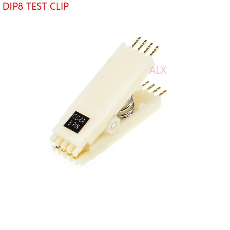 

1PCS DIP8 DIP 8 DIP-8 IC CHIP Programmer Testing Clip Test Clamp BIOS Adapter