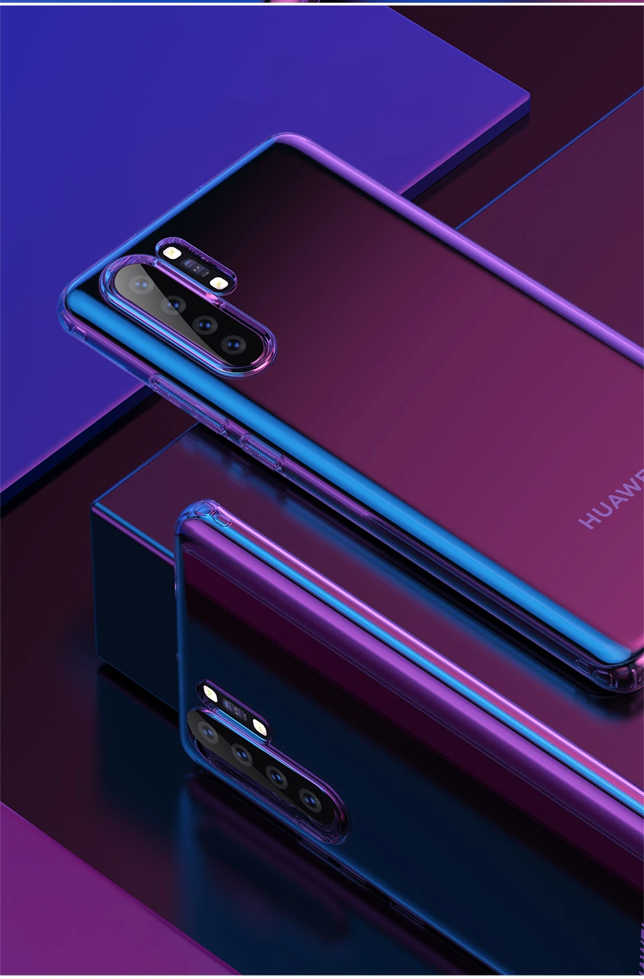 Baseus, прозрачный чехол для телефона huawei P30 Pro, Fundas, Мягкий ТПУ силиконовый чехол, защитная задняя крышка для huawei p30 p30pro Coque