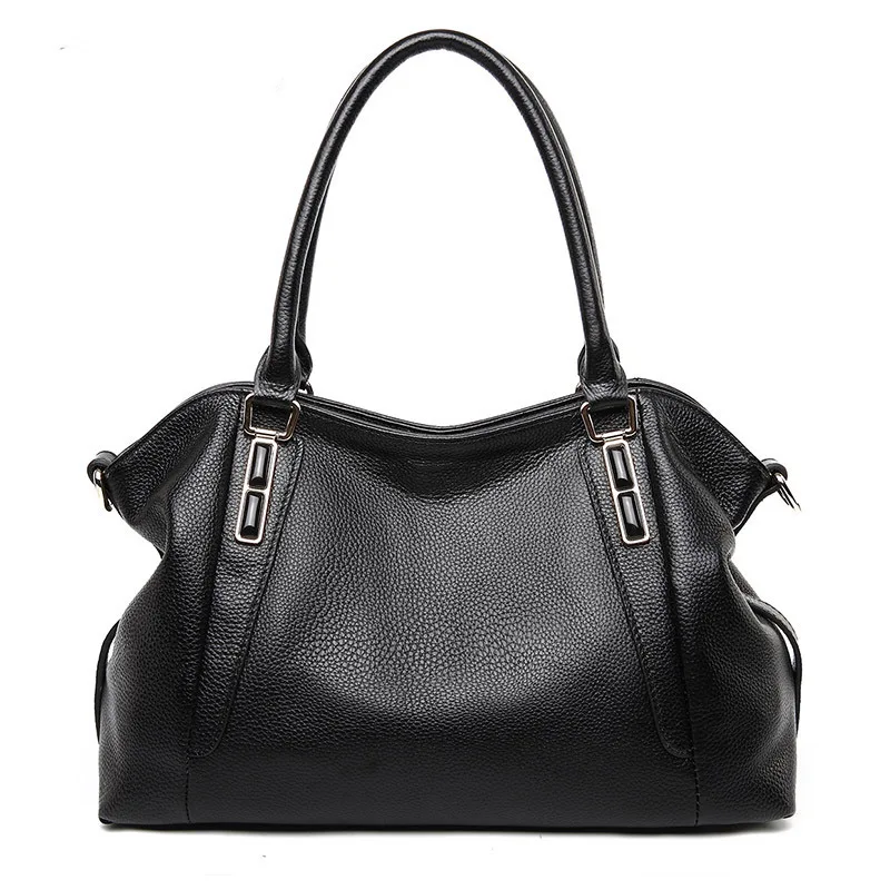 Fashion Women Handbag natural cow leather Bag New First Layer cowhide Totes Vogue Women Messenger Bags Tote