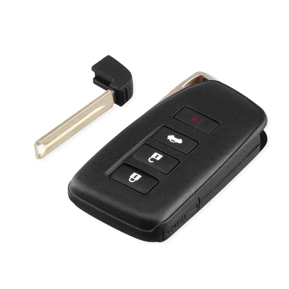Dandkey 2 3 4 кнопки ключ чехол для LEXUS ES350 IS/ES/GS/NX/RX/GX GS300 GS350 IS250 ES250 NX200 умный ключ корпус автомобильного ключа дистанционного управления