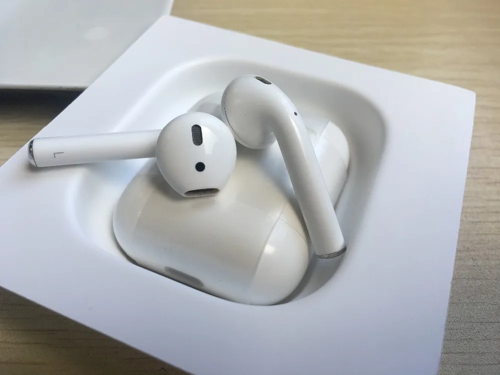 

2pcs/DHL 1:1 Brand AP Mini TWS Wireless Bluetooth Connect Headphone Earphone In-Ear For iP 6S 7 8 X XS Pad Mac Watch with box