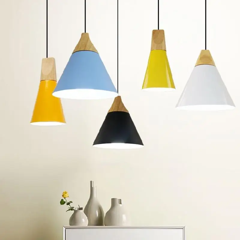 

Ceiling Light Pendant Retro Aluminum Dining Room Lamp Covers Lamp Shade