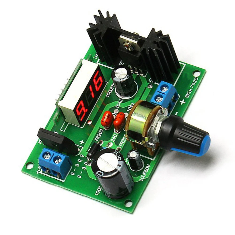 

LM317 Adjustable Voltage Regulator Buck Step Down Circuit Board Power Supply Module